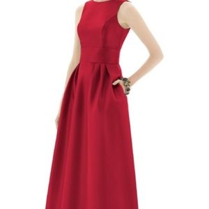 NWT**Alfred Sung dress with POCKETS!